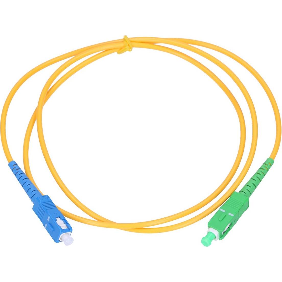 Extralink SC/UPC-SC/APC Patchcord Jednomodowy, Simplex, 3mm, 2m (2 m), Netzwerkkabel