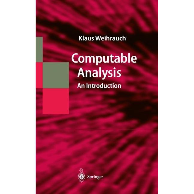 Computable Analysis, Fachbücher von Klaus Weihrauch