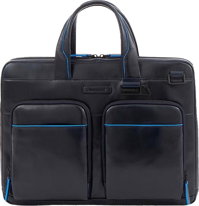 Actual product image Piquadro B2 Revamp - Narrow laptop bag 14" with iPad holder (14")