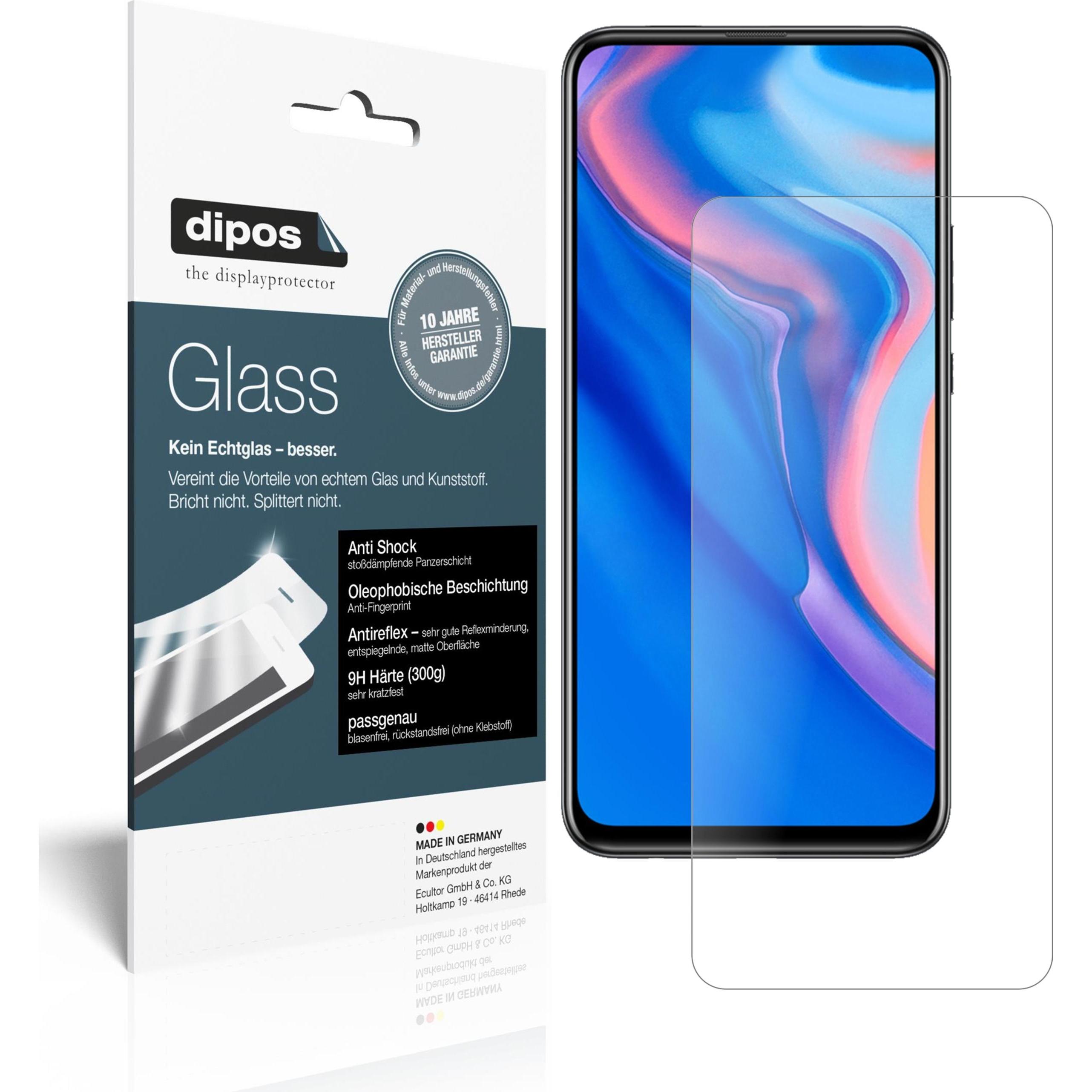 Dipos Displayschutz Anti-Shock (1 Stück, Huawei Y9 Prime (2019)), Smartphone Schutzfolie, Transparent