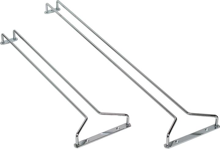 Ich-zapfe Weinglashalter chrom 615x145mm