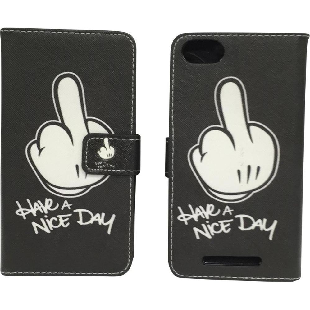 König Design Schutz Handy Hülle für Wiko Lenny 3 Case Cover Tasche Wallet Etui Handyhülle Neu (Wiko Lenny 3), Smartphone...