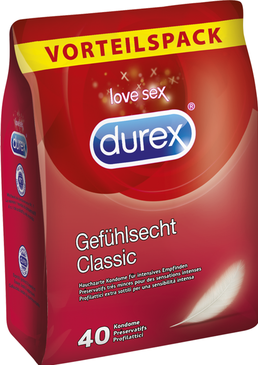 Actual product image Durex Emotional Classic (40 pcs.)