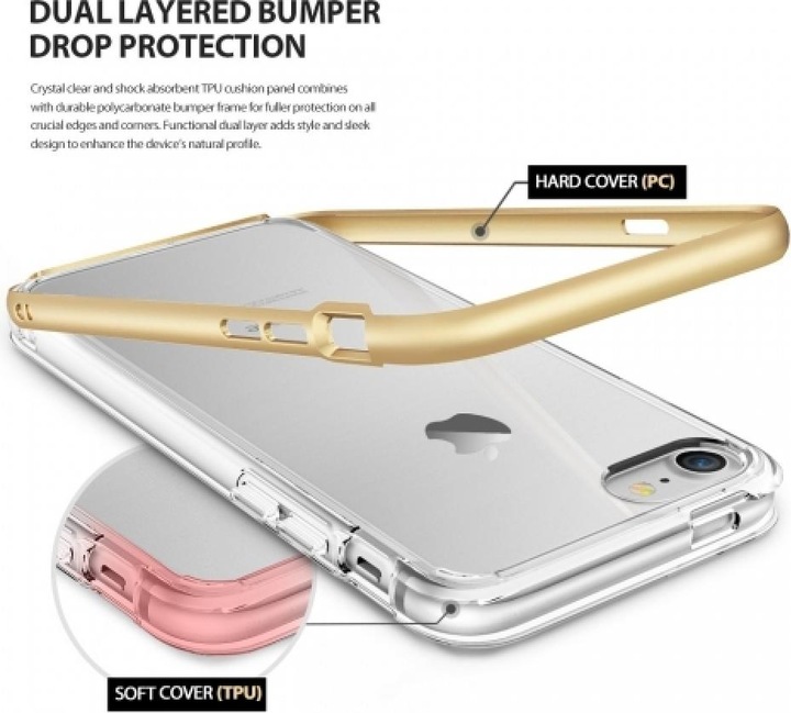 Actual product image G-Case SoftBumper iPhone 8 Plus Case Cover