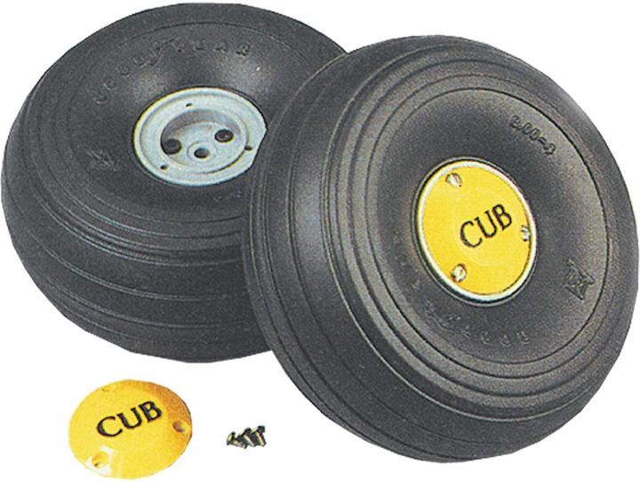 Du-Bro Wheels Piper Cub 142 mm DUBRO 2 pieces