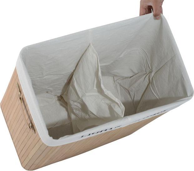 Produktbild Homcom Wäschekorb mit 2 Tragegriffen (100 l)