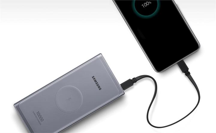 Actual product image Samsung Inductive Powerbank EB-U3300 (10000 mAh, 25 W, 37 Wh)