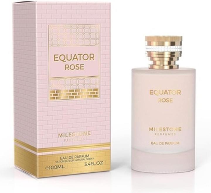 Milestone Parfums Equator Rose Long Lasting Fragrance Eau De Parfum 100ml (Eau de Parfum, 100 ml)