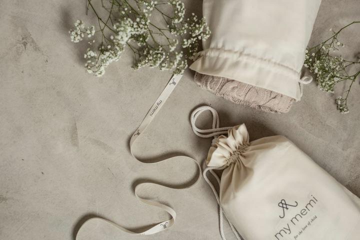 Immagine prodotto My memi Coperta per bambini in merino - Crema perla (80 x 100 cm)