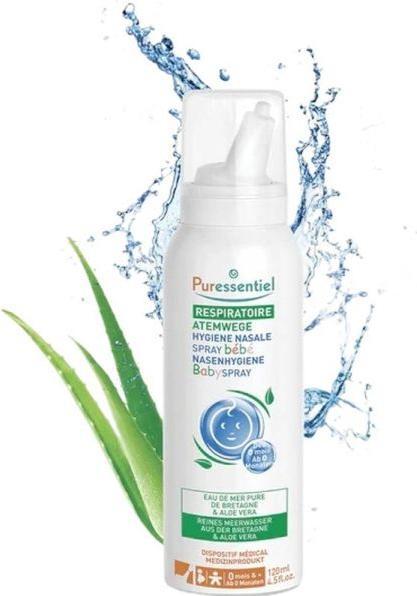 Actual product image Puressentiel Nasal sp Bab aloe ve 120ml (1 Piece)