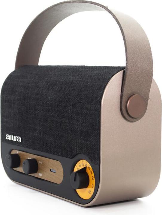 Produktbild Aiwa Radio Przenośny głośnik i radio w stylu Vintage RBTU-600 (FM, Bluetooth)