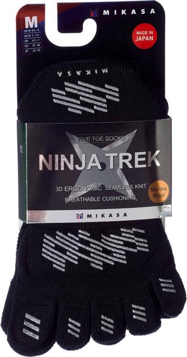 Actual product image Mikasa Ninja Trek toe socks, 394091 (43 - 46)