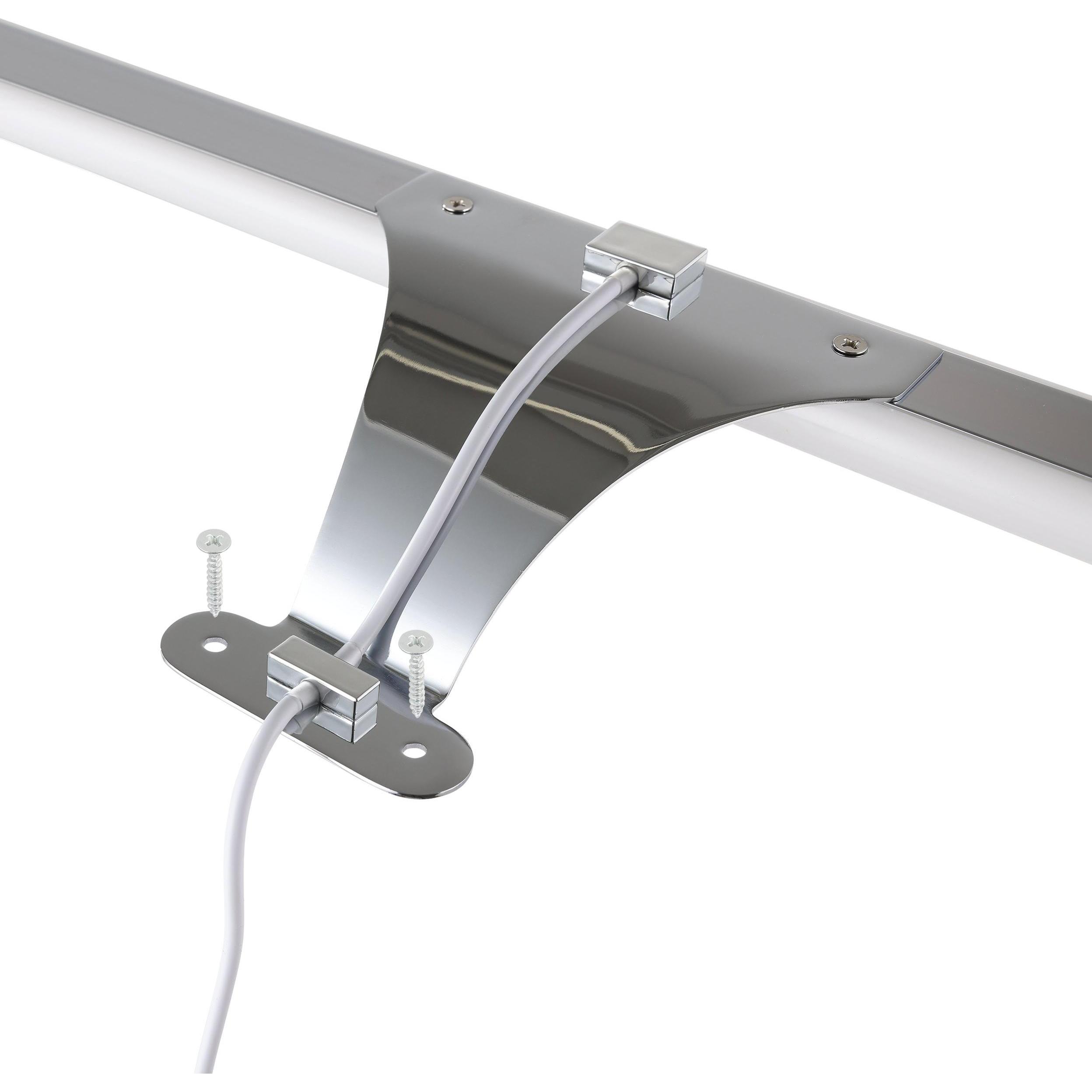 Thumbnail - EGLO, Wandleuchte + Deckenleuchte, LED-SPIEGELL.L-600 CHROM/WEISS (1600 lm)