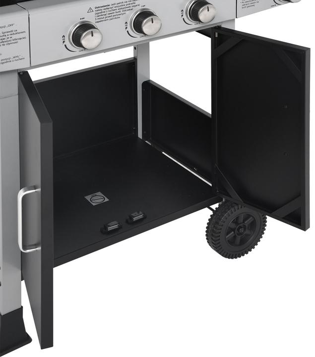 Produktbild Ravanson GO-3 Grill ogrodowy gazowy 13 kW 39 cm x 50.5 cm (13 kW)