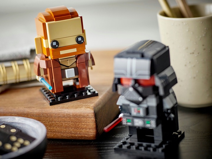 Immagine prodotto LEGO BrickHeadz - Obi-Wan Kenobi e Darth Vader (40547, LEGO Brickheadz)