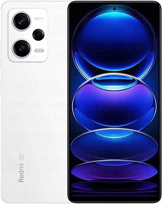 Produktbild Xiaomi Redmi Note 12 Pro 5G (128 GB, Polar White, 6.67", Dual SIM, 50 Mpx, 5G)