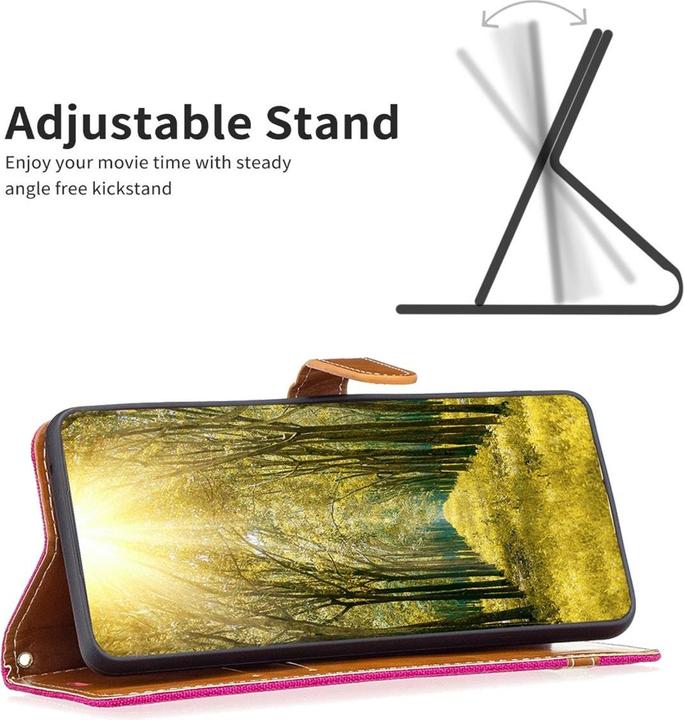 Produktbild König Design Hülle Handy Schutz für Apple iPhone 15 Pro Max Case Cover Wallet Klapp Tasche (Apple iPhone 15 Pro Max)