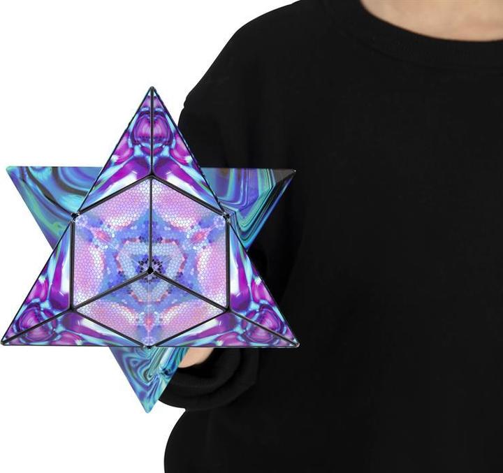 Actual product image Shashibo Cube Mystic Ocean - by Artist Laurence Gartel