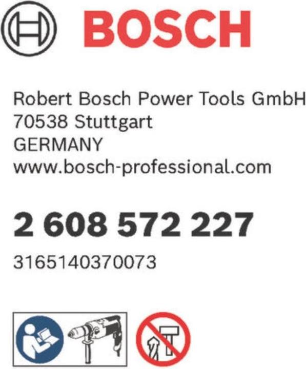 Immagine prodotto Bosch Professional Zubehör Punte a sgancio rapido. SDS-Plus 1.5-13mm