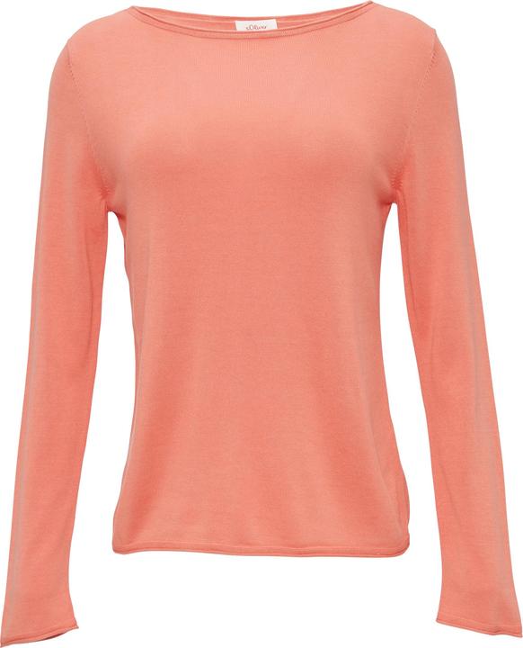 Image du produit S.Oliver Strickpullover Leichter Feinstrickpullover mit Rollkante (46)