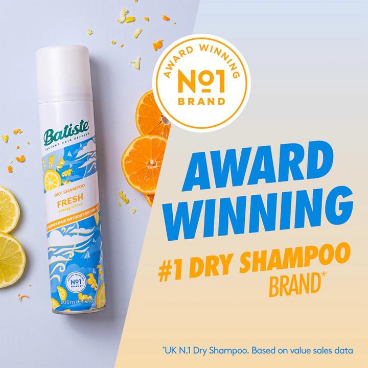 Actual product image Batiste Fresh (Dry shampoo, 200 ml)