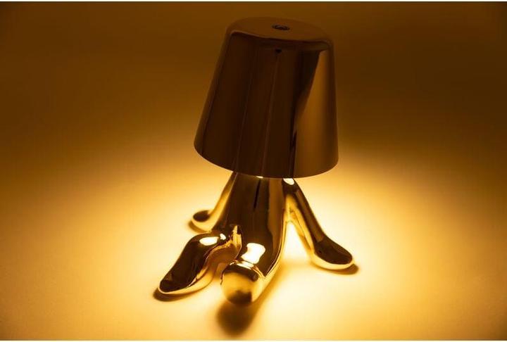 Produktbild Cocon Goldene Tischleuchte KIDDO, Dimmbar: nicht dimmbar