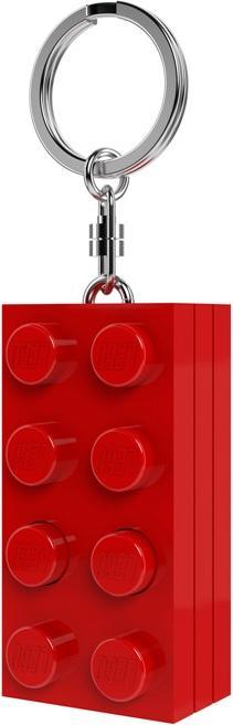 Produktbild Euromic LEGO Taschenlampe 2x4 Stein rot Schlüsselanhänger