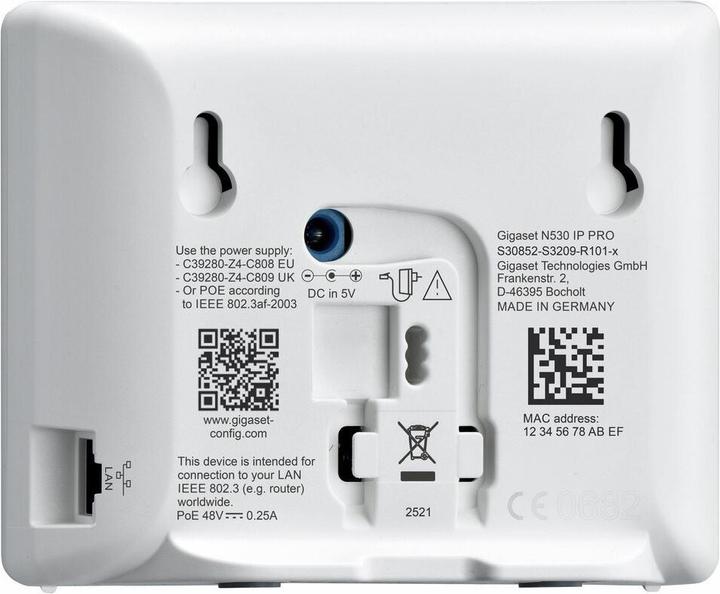 Actual product image Gigaset PRO bundle consisting of N530 IP PRO DECT base station plus S700H DECT handset