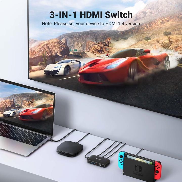 Actual product image Ugreen HDMI Switch