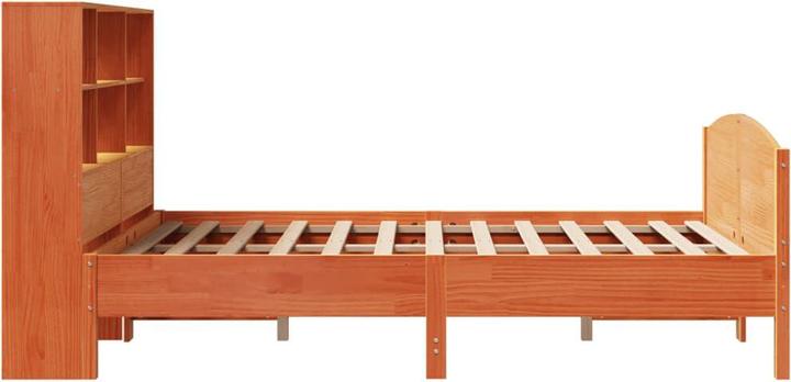 Produktbild vidaXL Bett mit Regal (120 x 200 cm)