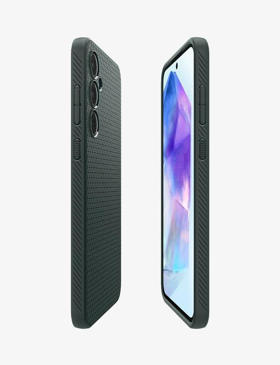 Actual product image Spigen Liquid Air Sam A55 5G zielony/abyss green ACS07527 (Samsung Galaxy A55)