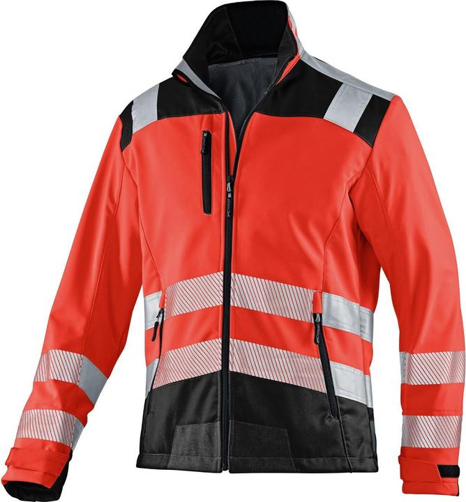 Produktbild Kübler PSA Reflectiq Jacke 1507 warnrot/schwarz 4XL (4XL)