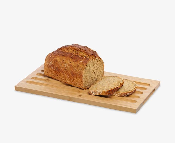 Produktbild WMF Brotkasten Brotbox mit abnehmbarem Schneidbrett 43x25x15cm Bambus Gourmet