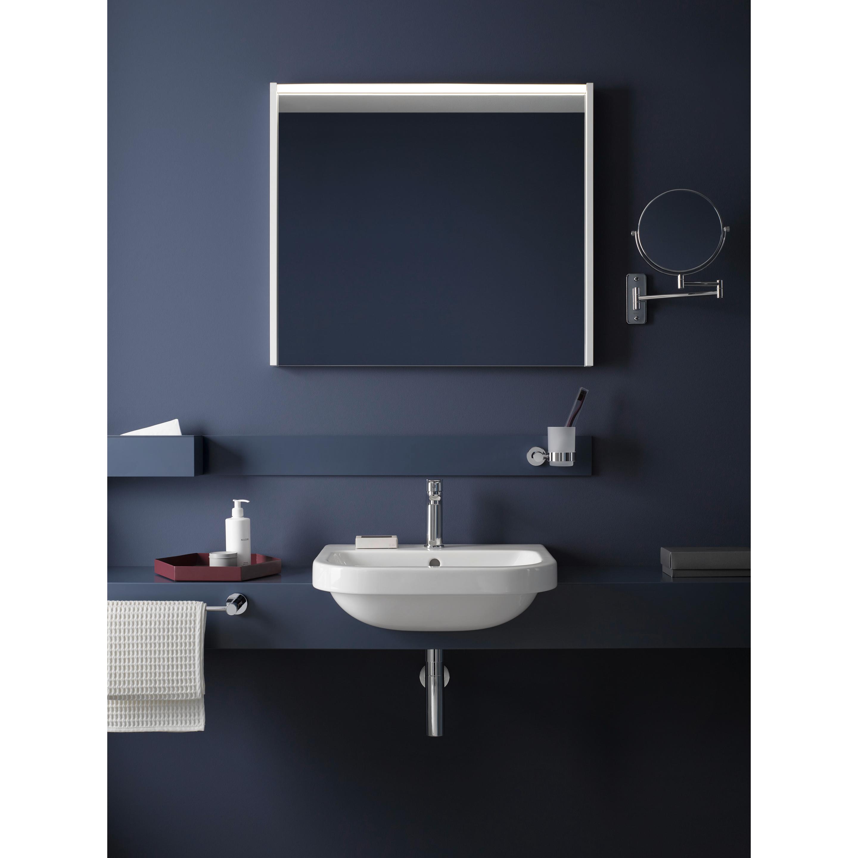 Thumbnail - Duravit, Spiegelschrank, D-Code Spiegel, LED-Lichtfeld oben, 800x700mm, externer Lichtschalter notwendig, 6 W