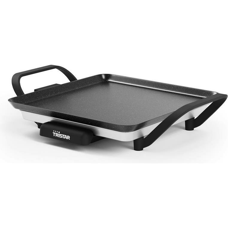 Tristar, Elektrogrill, Slim S BP-2666 Elektro Grillplatte stufenloser Temperaturregler Schwarz (0.80 kW)