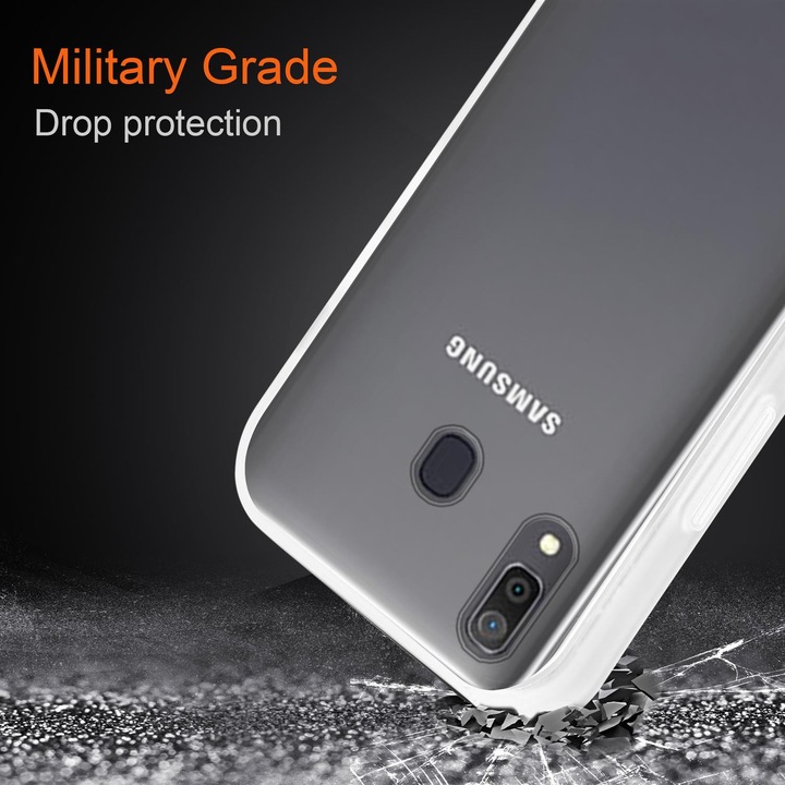 Produktbild Cadorabo Hybrid Matt Cover (TCL A30, Samsung Galaxy M10s, Samsung Galaxy A20)