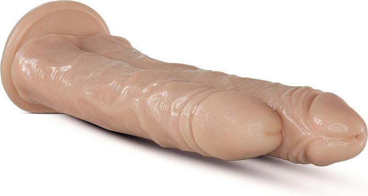 Actual product image Blush Dr. Skin â Double Trouble â Dildo with double shaft 26.6 cm â vanilla