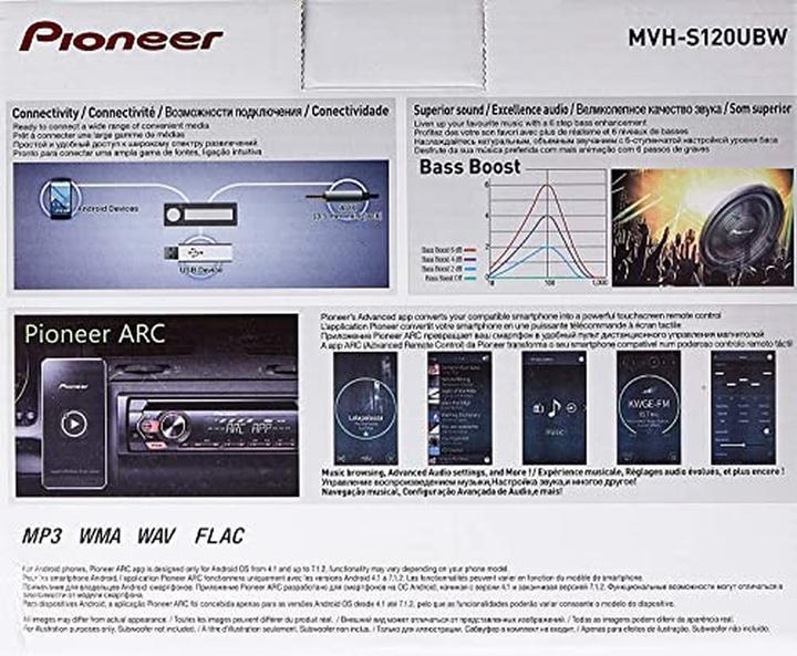 Produktbild Pioneer MVH-S120UBW