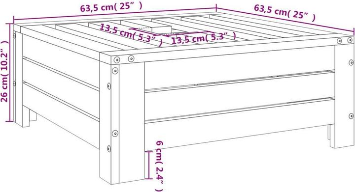 Produktbild vidaXL Verkleidung für Sonnenschirmständer
