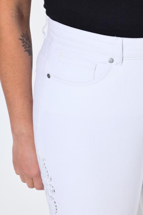 Produktbild Miamoda Skinny-Jeans, Slim Fit, Stickerei, 5-Pocket (56)