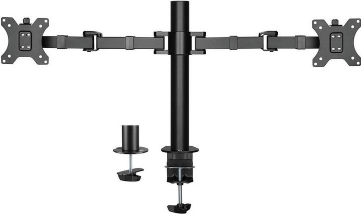 Actual product image ACT Monitor Desk Mount, 2 screens up to 32ö and 12 kg (Table, 32", 12 kg)