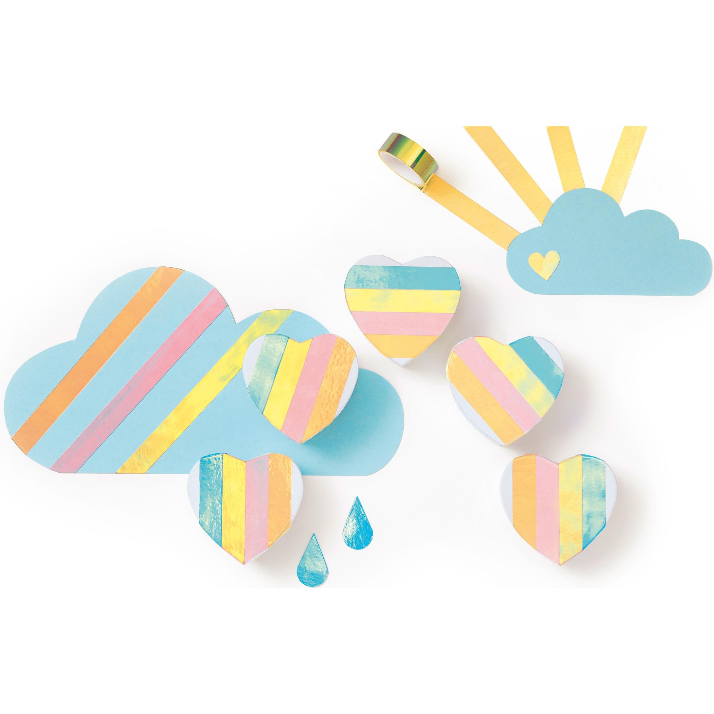 Thumbnail - Folia Deko-Klebefilm Magic Rainbow Tape inkl. Abroller