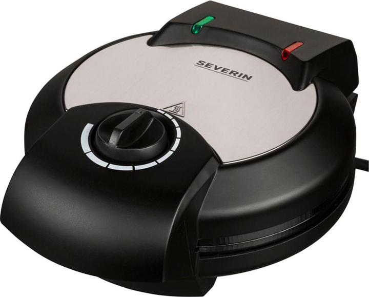 Produktbild Severin 2103 Edelstahl gebürstet-schwarz, 1300 W, Herzform, Anzahl Wafer 5