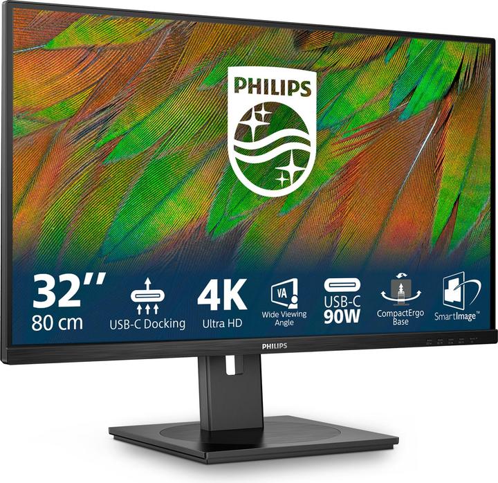 Produktbild Philips MMD 32B1U3900/00 VA Monitor,,, Speakers, höhenverstellbar, 2x HDMI, DisplayPort, PD (3840 x 2160 Pixel, 31.50")