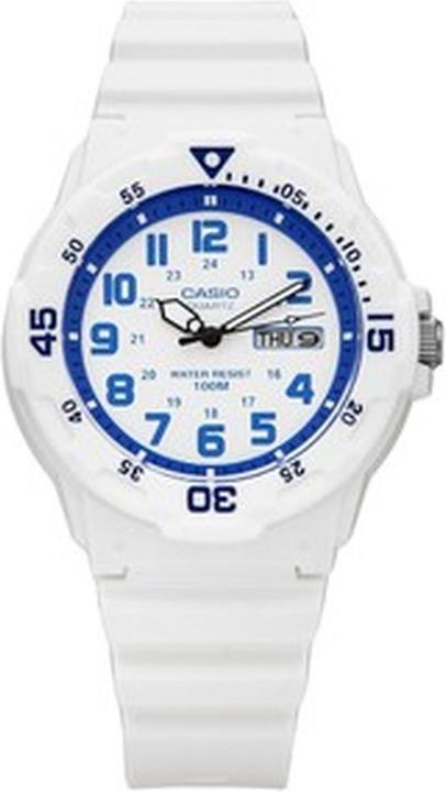 Actual product image Casio Ladies' watch MRW-200HC-7B2VDF + BOX (Analogue wristwatch, 47 mm)