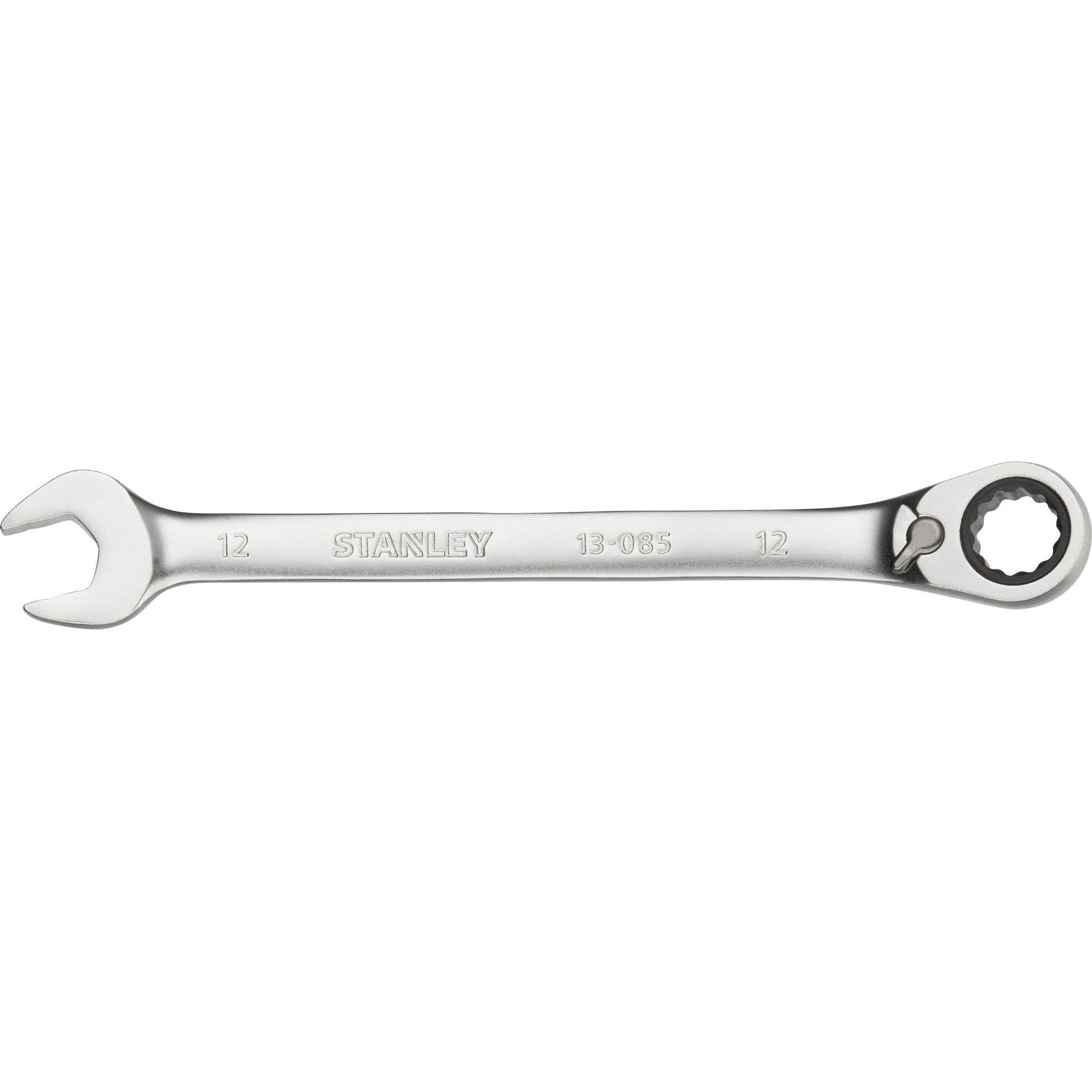 Stanley, Schraubenschlüssel, Ratschenschlüssel, wendbar, 12 mm