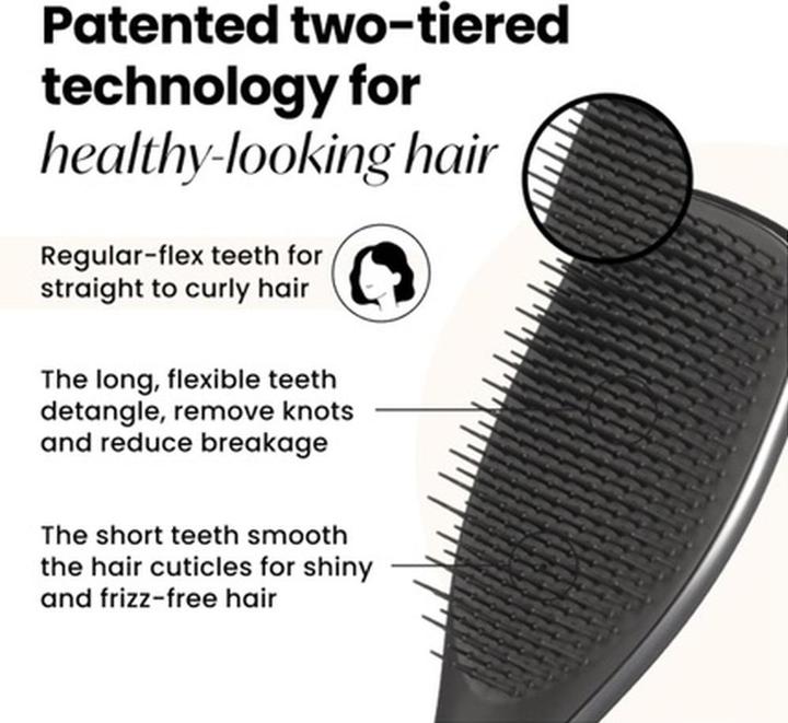 Image du produit Tangle Teezer Chrome Ultimate Detangler Brush for Wet & Dry Hair