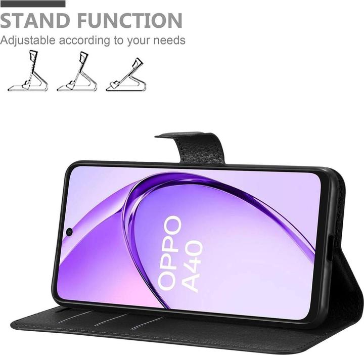 Produktbild Cadorabo Hülle für Oppo A40 Book Case (Oppo A40)