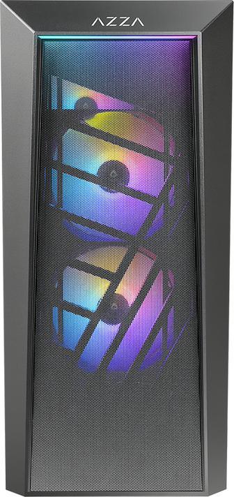 Actual product image Azza Geh Midi ATX Sentinel 205A01B, black (ATX, ITX, mATX)