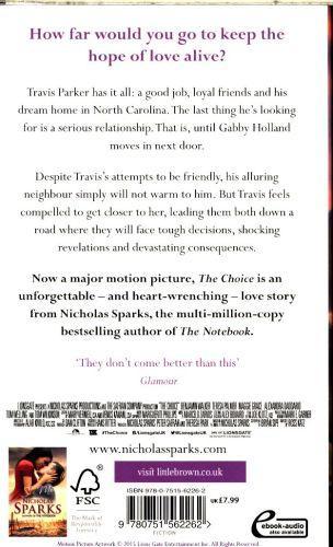 Actual product image The Choice. Movie Tie-In (English, Nicholas Sparks, 2016)